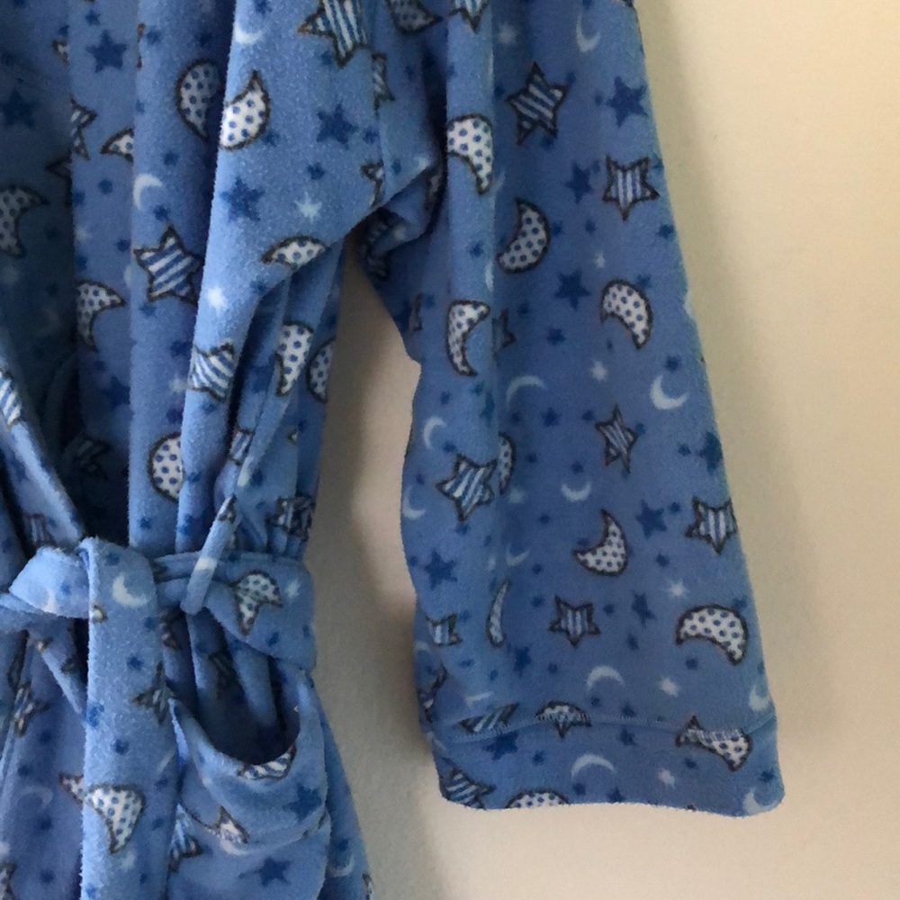 Blue Stars and Moons Lounge Robe